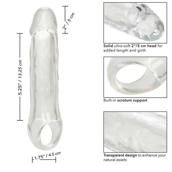 Performance Maxx Clear Extension 7,5 Transparent von Calexotics kaufen | Fesselliebe