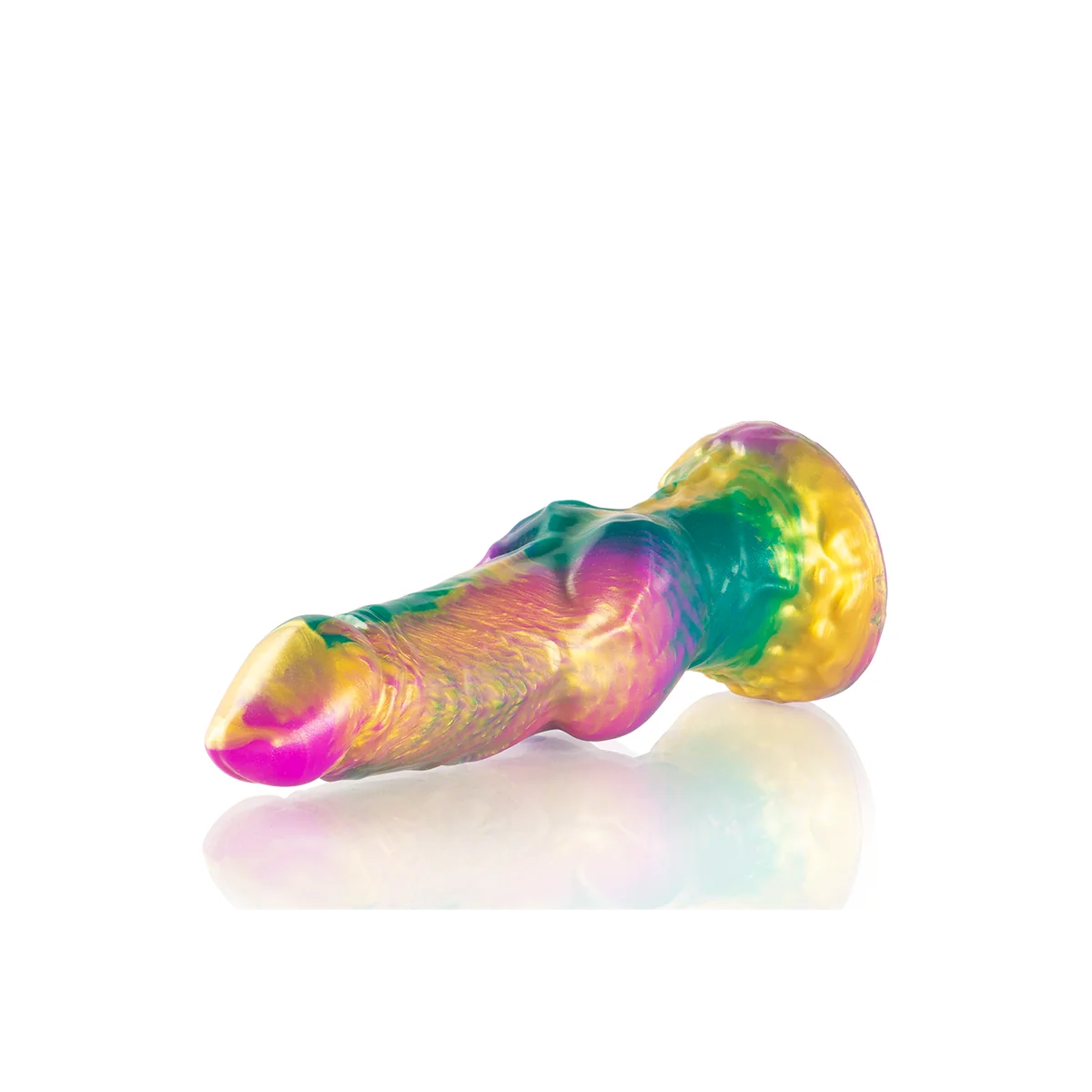 Iris Dildo mit Regenbogenfarbenen Hoden der Vergnügung von Epic kaufen | Fesselliebe