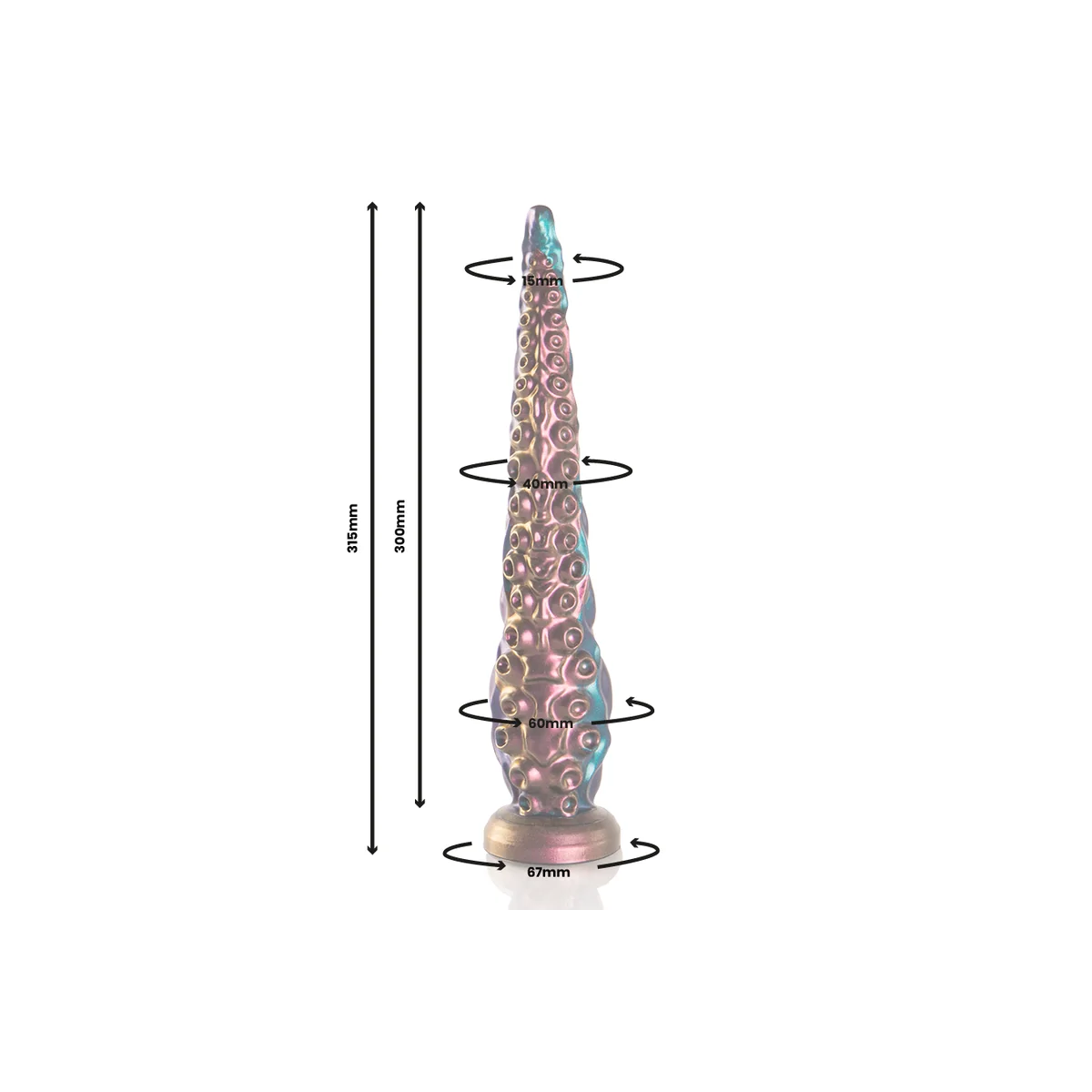 Charybdis Feiner Tentakel-Dildo, Grosse Größe von Epic kaufen | Fesselliebe