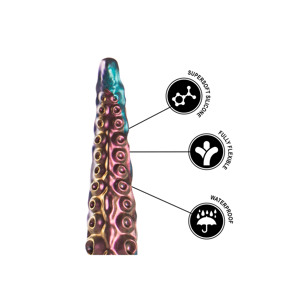 Charybdis Feiner Tentakel-Dildo, Grosse Größe von Epic kaufen | Fesselliebe