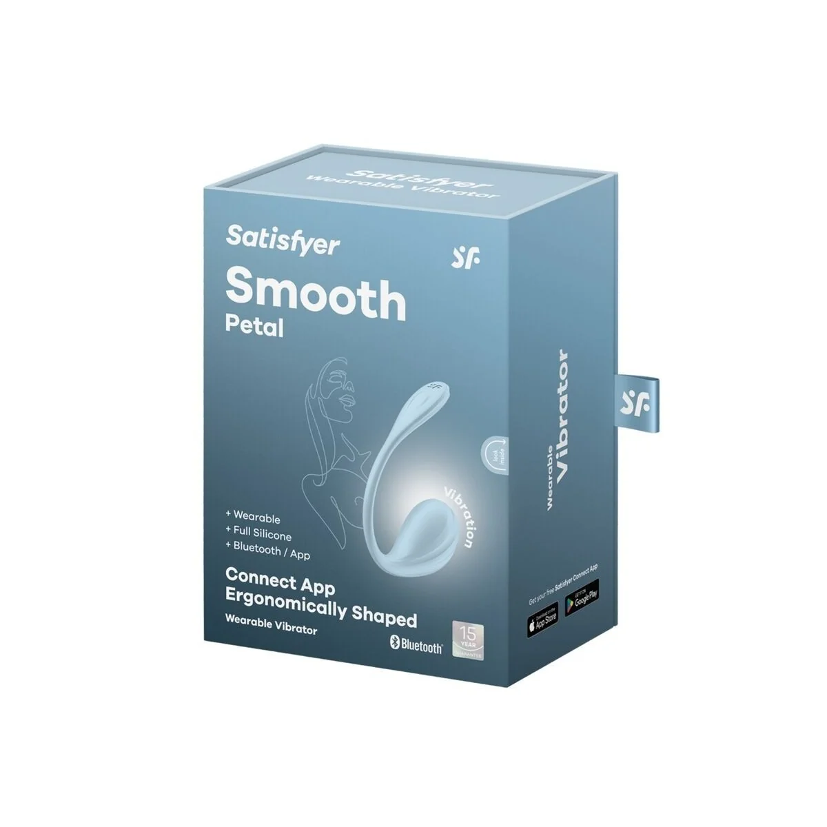 Smooth Petal G-Point Stimulator Himmelblau mit kostenloser App von Satisfyer Partner kaufen | Fesselliebe