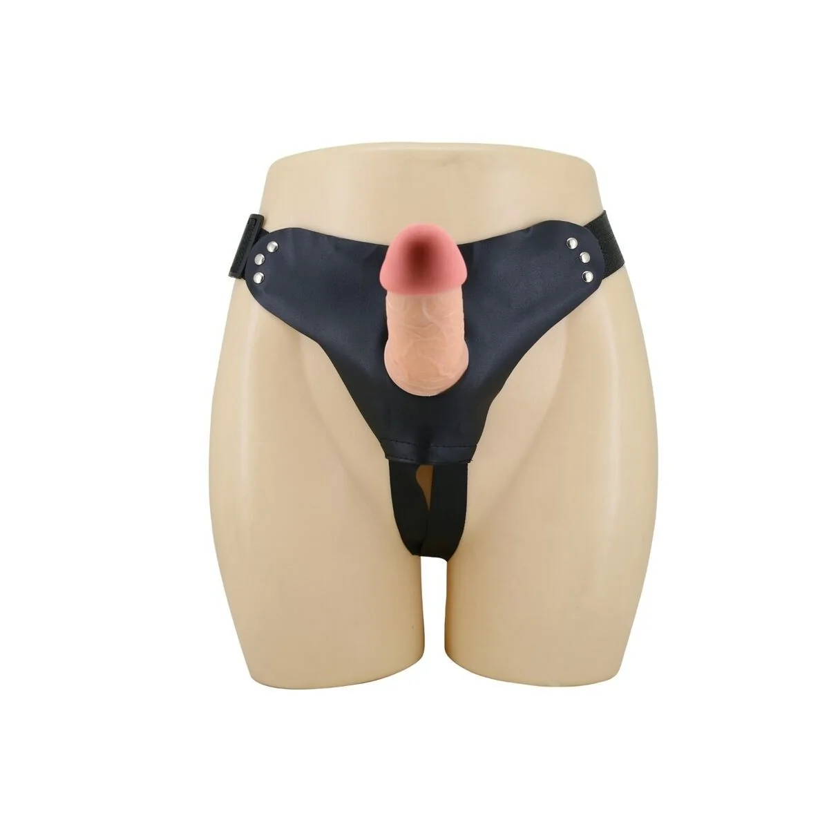 Mavis Harness Universal Slip mit Dildo 19 cm Natur von Pretty Love kaufen | Fesselliebe