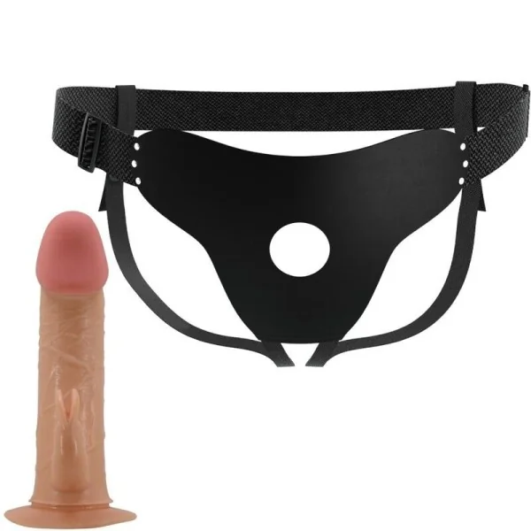 Mavis Harness Universal Slip mit Dildo 19 cm Natur von Pretty Love kaufen | Fesselliebe