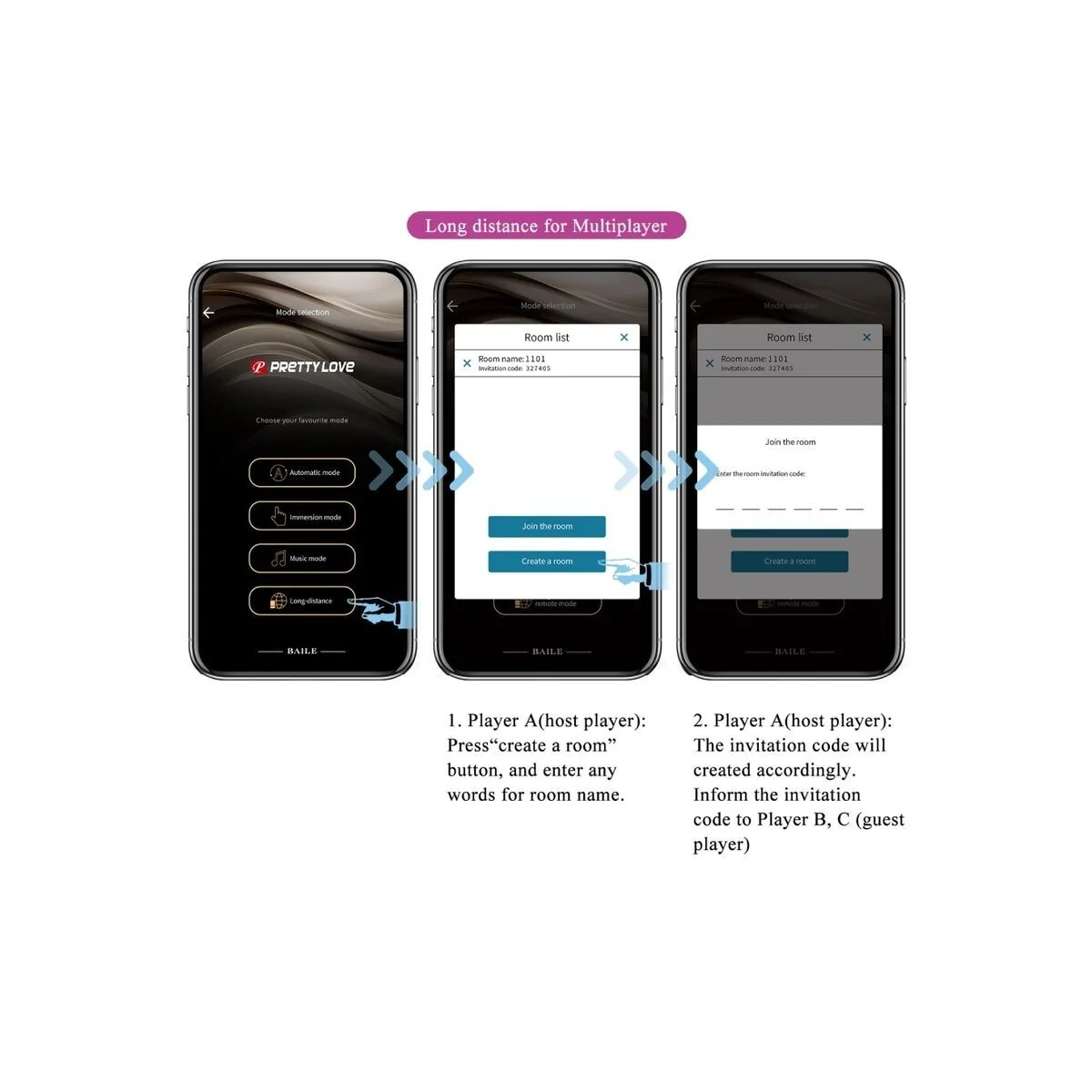 Ethan wiederaufladbarer Vibrator Lila von Pretty Love Smart kaufen | Fesselliebe