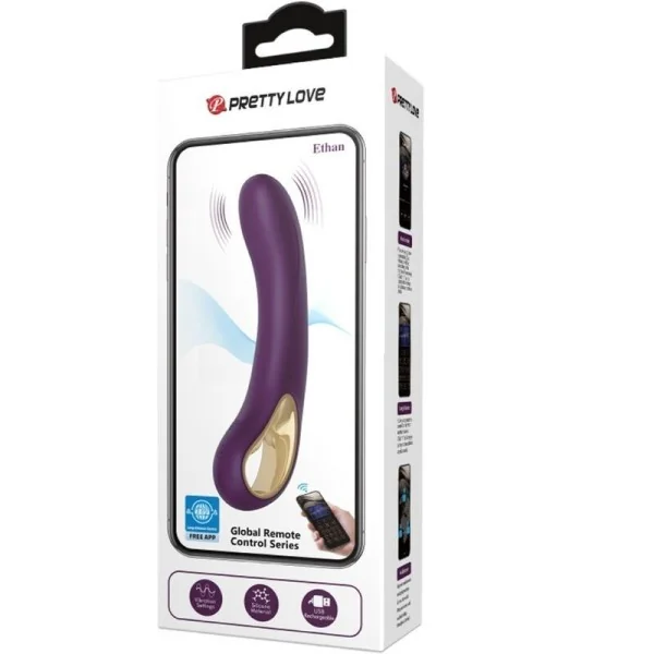 Ethan wiederaufladbarer Vibrator Lila von Pretty Love Smart kaufen | Fesselliebe