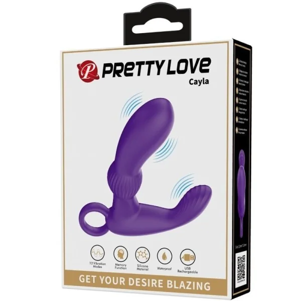 Cayla Analvibrator-Massager Lila von Pretty Love kaufen | Fesselliebe