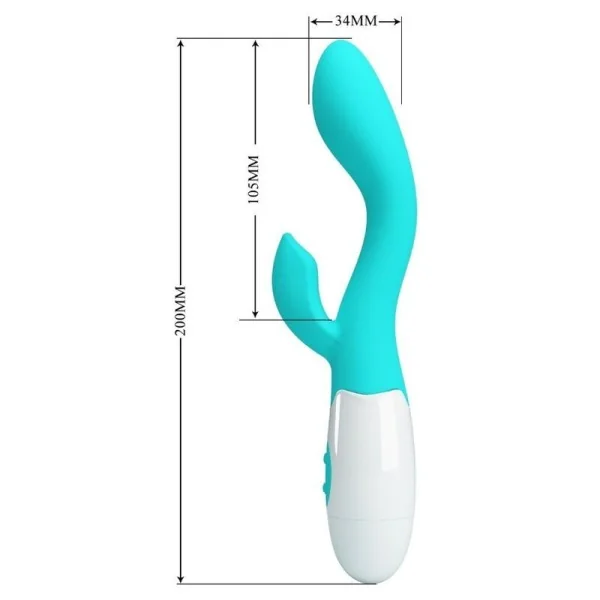 Helliger G-Spot-Vibrator, Aquagrün von Pretty Love Flirtation kaufen | Fesselliebe