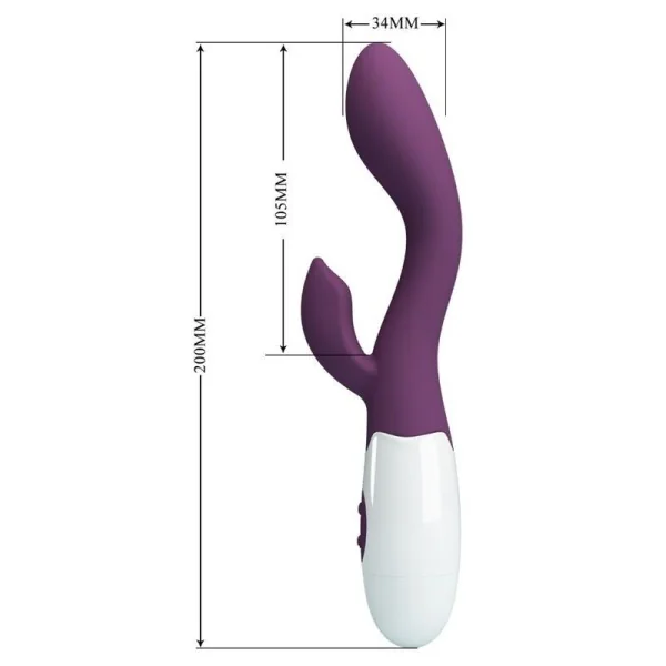 Helliger G-Spot-Vibrator Lila von Pretty Love Flirtation kaufen | Fesselliebe