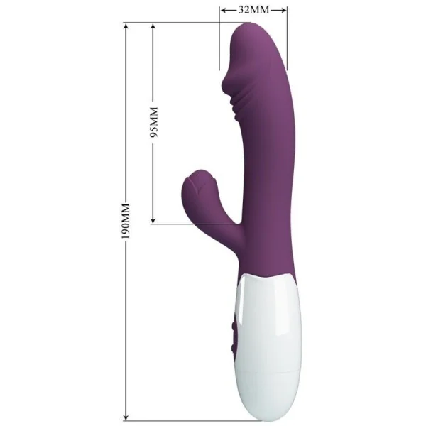 Snappy G-Spot Vibrator Lila von Pretty Love Flirtation kaufen | Fesselliebe
