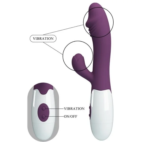 Snappy G-Spot Vibrator Lila von Pretty Love Flirtation kaufen | Fesselliebe