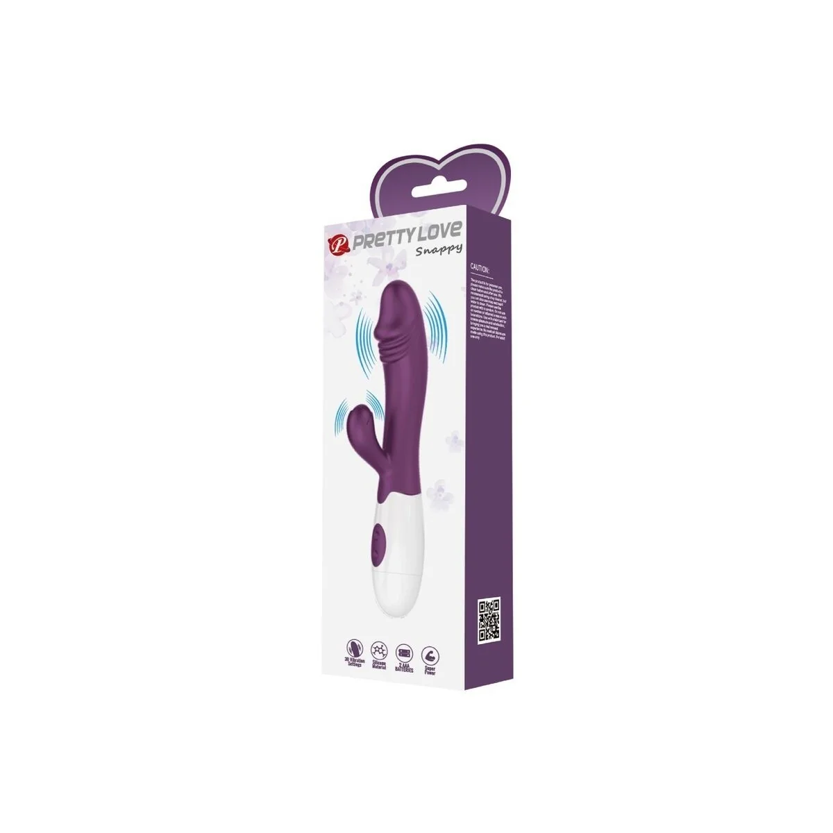 Snappy G-Spot Vibrator Lila von Pretty Love Flirtation kaufen | Fesselliebe