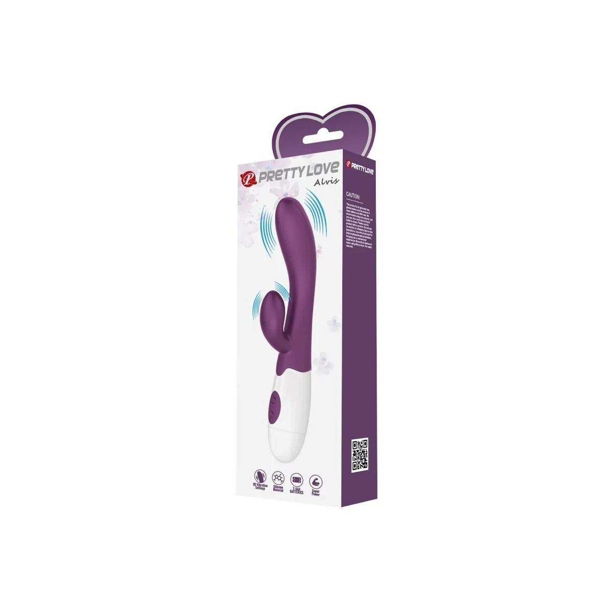 Alvis Rabbit Vibrator & Lila G-Punkte von Pretty Love Flirtation kaufen | Fesselliebe