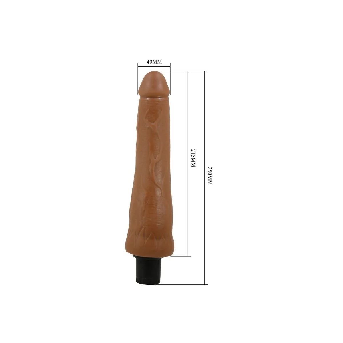 Alfredo realistischer Vibrator 21.5 cm -O- 4 cm von Pretty Love High Grade kaufen | Fesselliebe