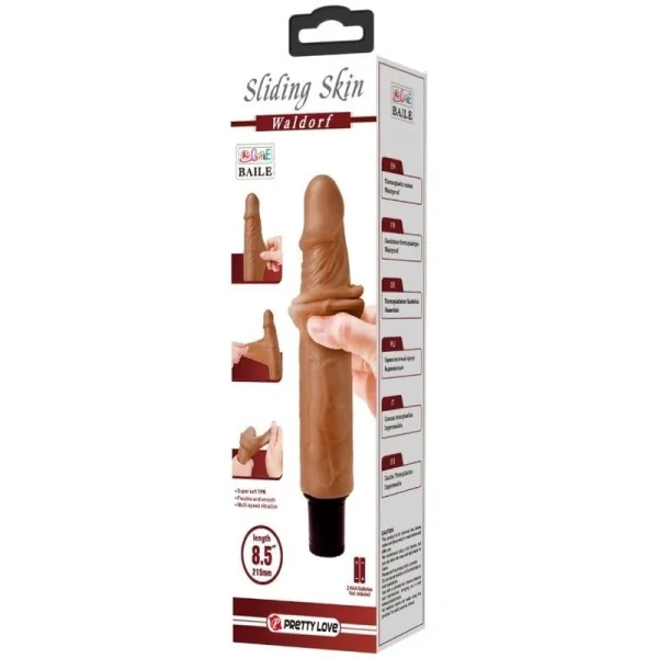 Waldorf realistischer Vibrator 18 cm -O- 4 cm von Pretty Love High Grade kaufen | Fesselliebe