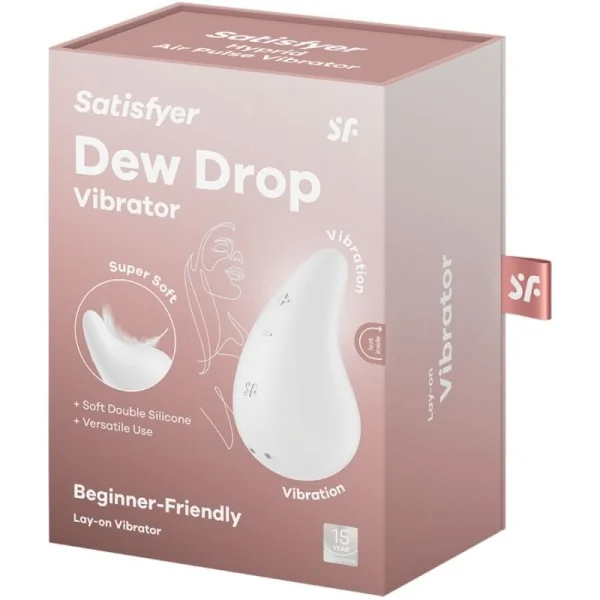 Dew Drop Vibrator Auflegen Weiss von Satisfyer Layons kaufen | Fesselliebe