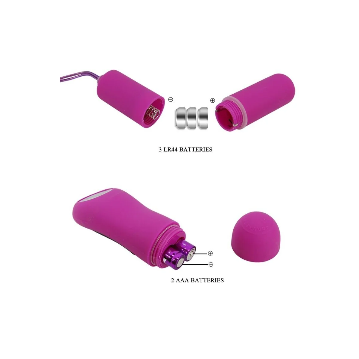 Tanga mit Vibrierender Kugel und Kontrolle Lila von Baile Stimulating kaufen | Fesselliebe