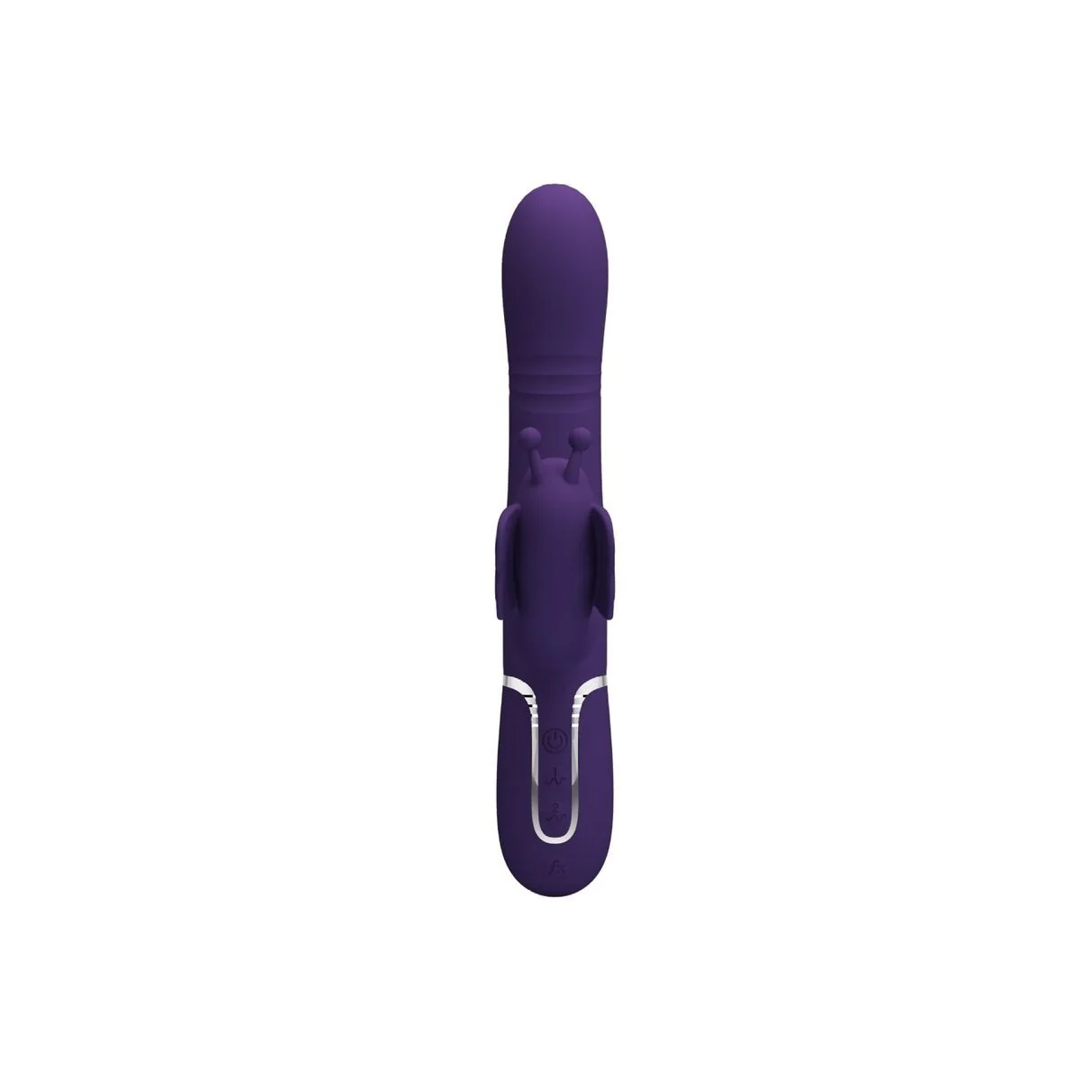 Multifunktions-Kaninchenvibrator 4 in 1 Schmetterling Lila von Pretty Love Flirtation kaufen | Fesselliebe