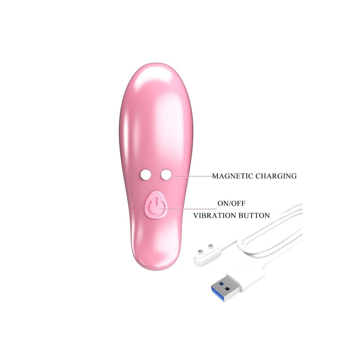 Leaf Vibrierende Nippelklemmen Rosa von Pretty Love Flirtation kaufen | Fesselliebe