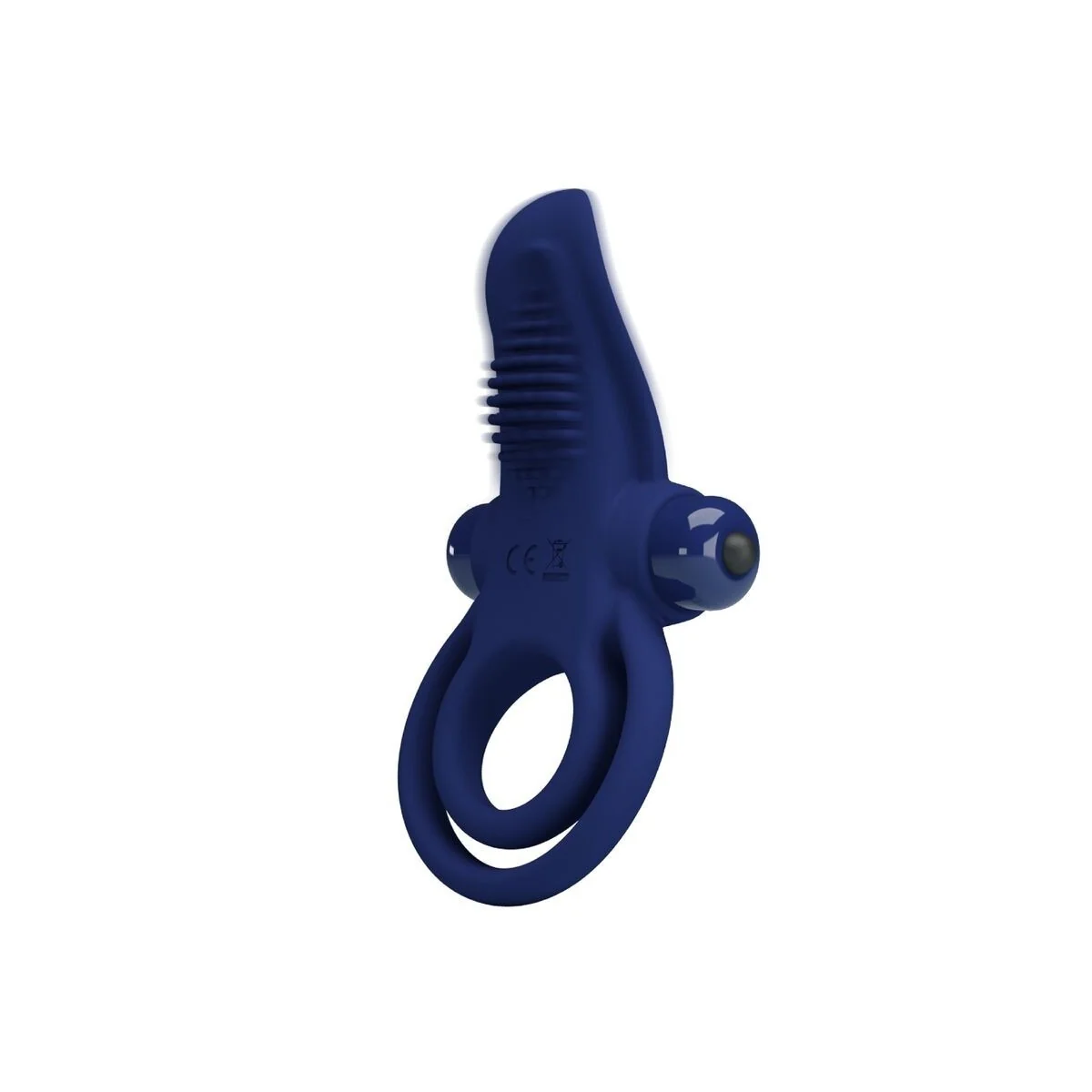 Bronson Doppelring mit Vibration Blau von Pretty Love Male kaufen | Fesselliebe