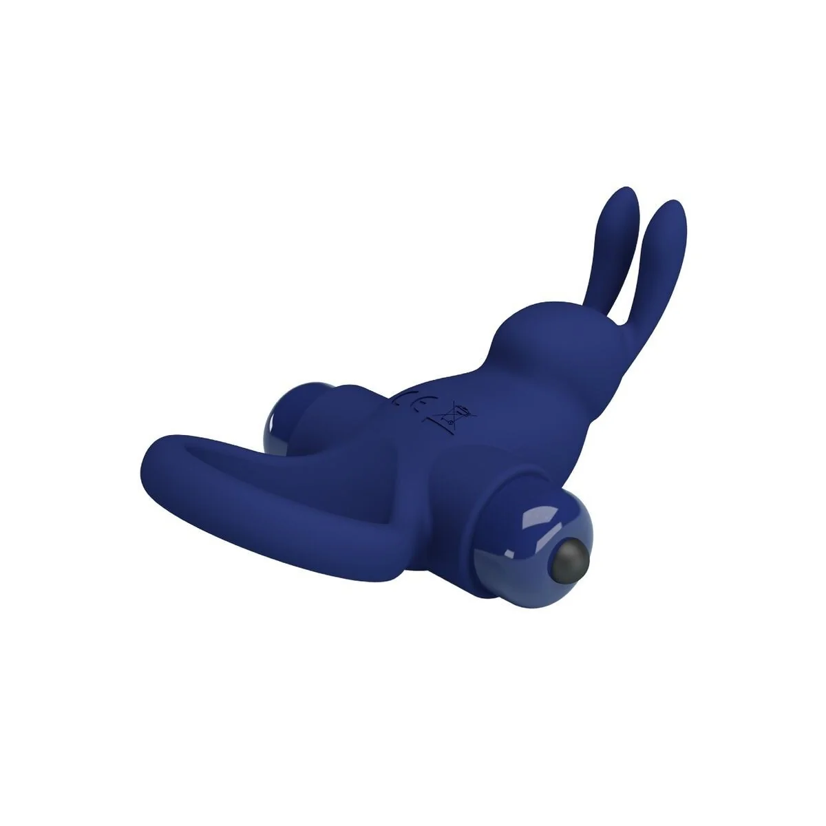 Jiro Kaninchenring mit Vibration Blau von Pretty Love Male kaufen | Fesselliebe
