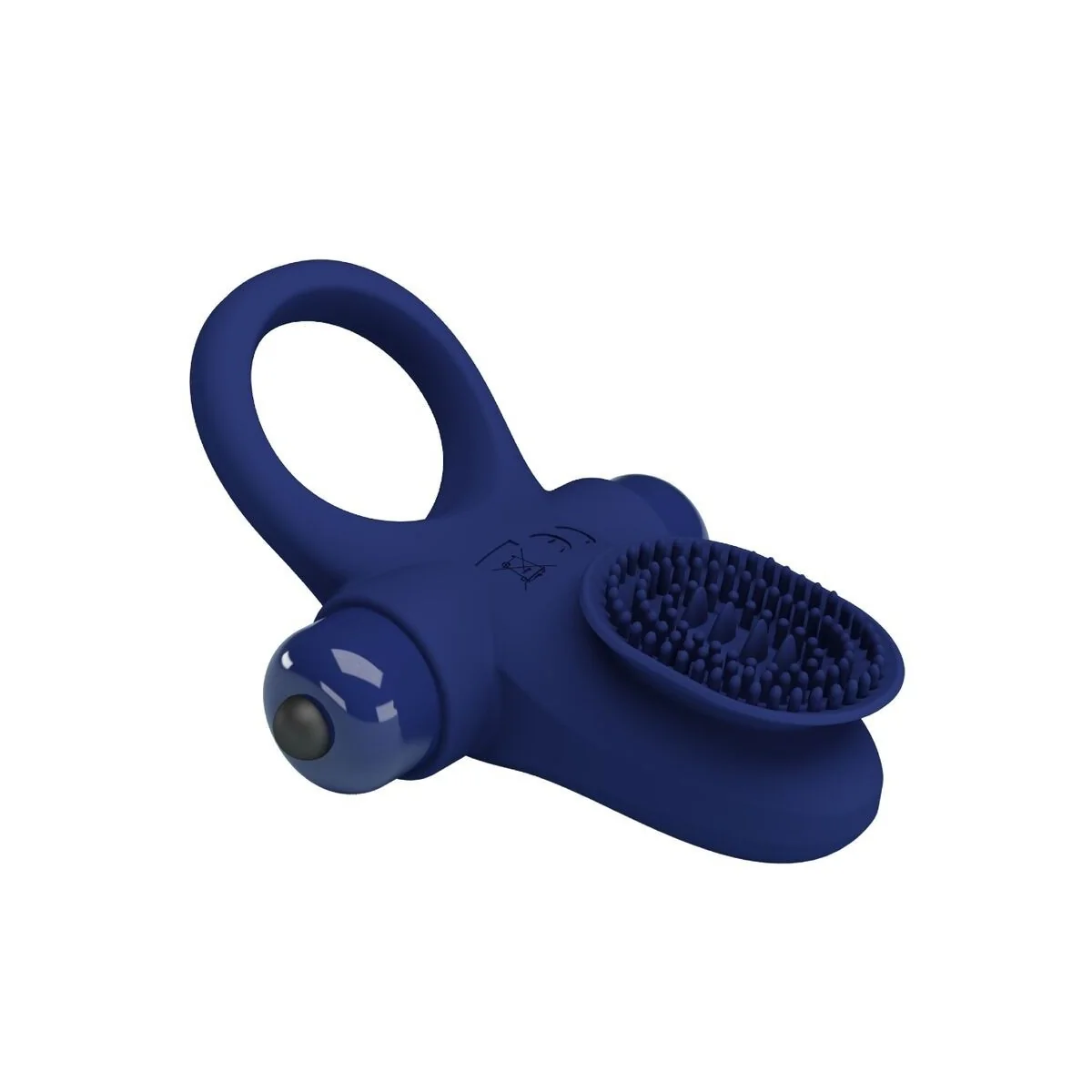Palle Ring mit Vibration Blau von Pretty Love Male kaufen | Fesselliebe