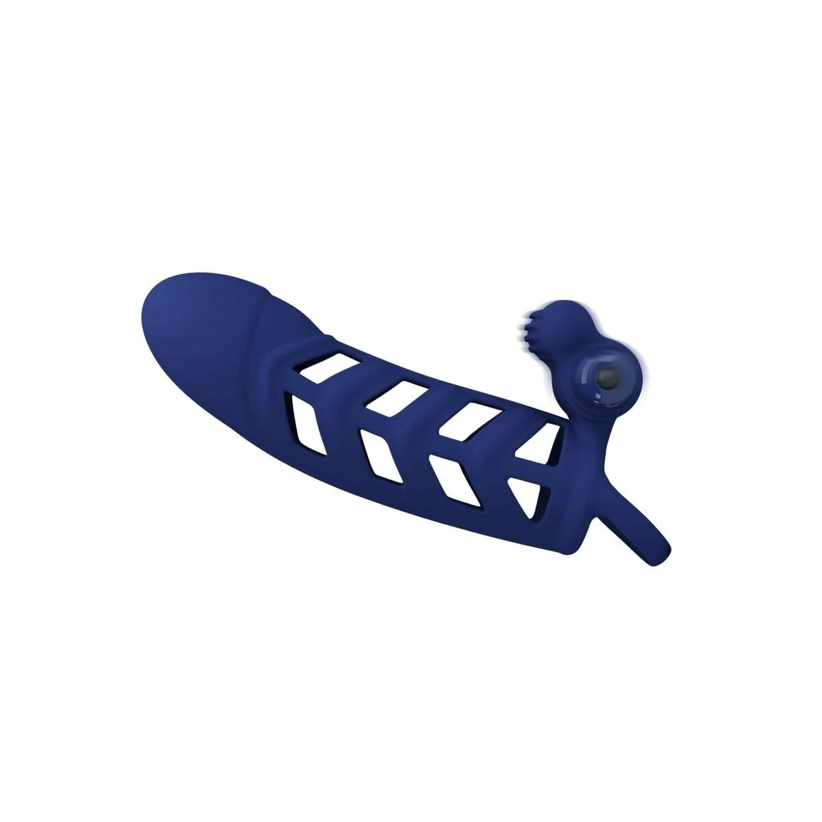 Altaf Vibratorring mit Silikonhülle Blau von Pretty Love Male kaufen | Fesselliebe