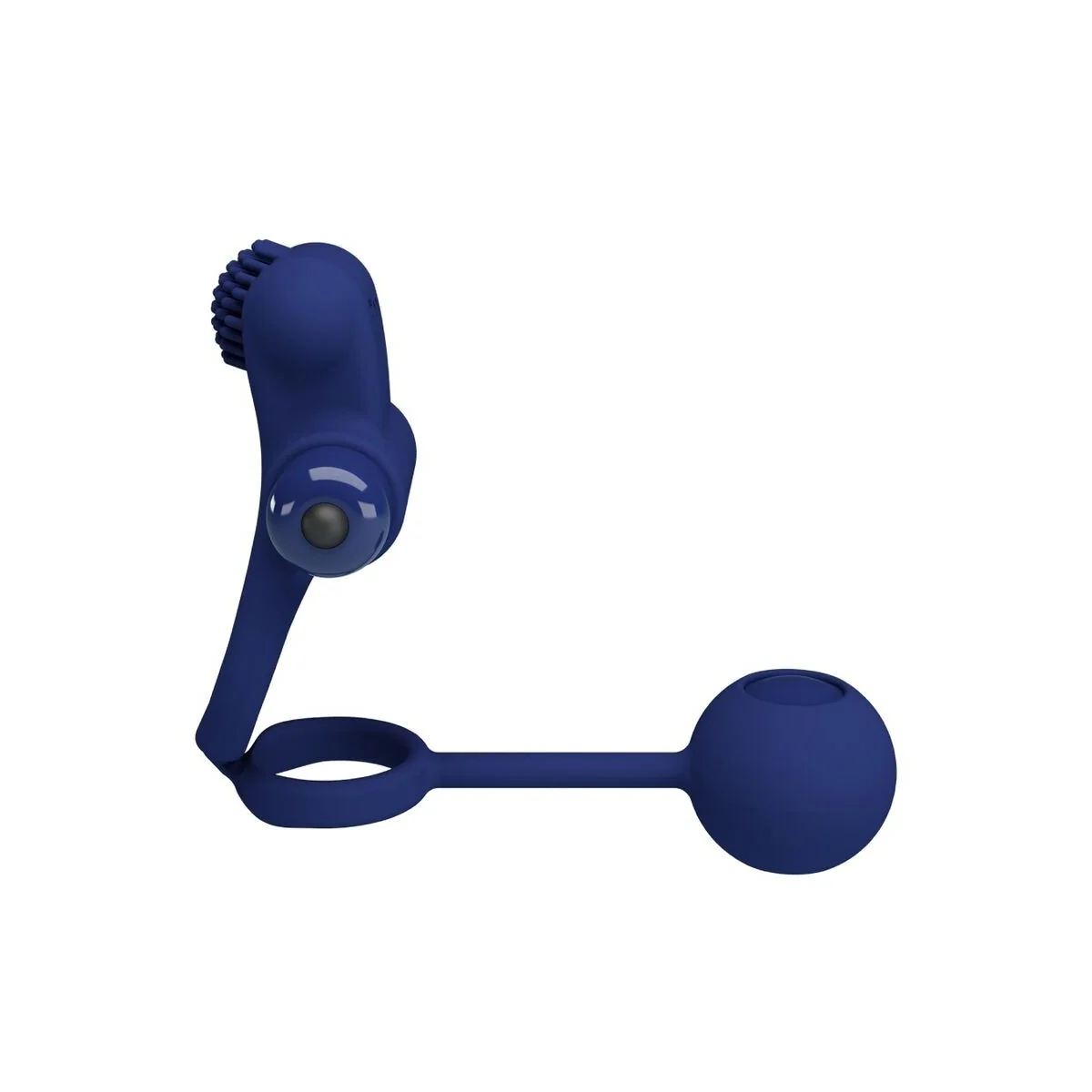 Remington Doppelvibrationsring mit Stecker Blau von Pretty Love Male kaufen | Fesselliebe