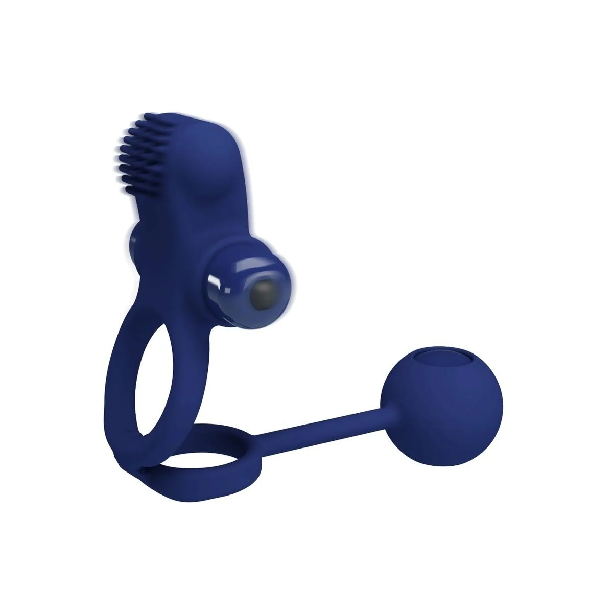 Remington Doppelvibrationsring mit Stecker Blau von Pretty Love Male kaufen | Fesselliebe