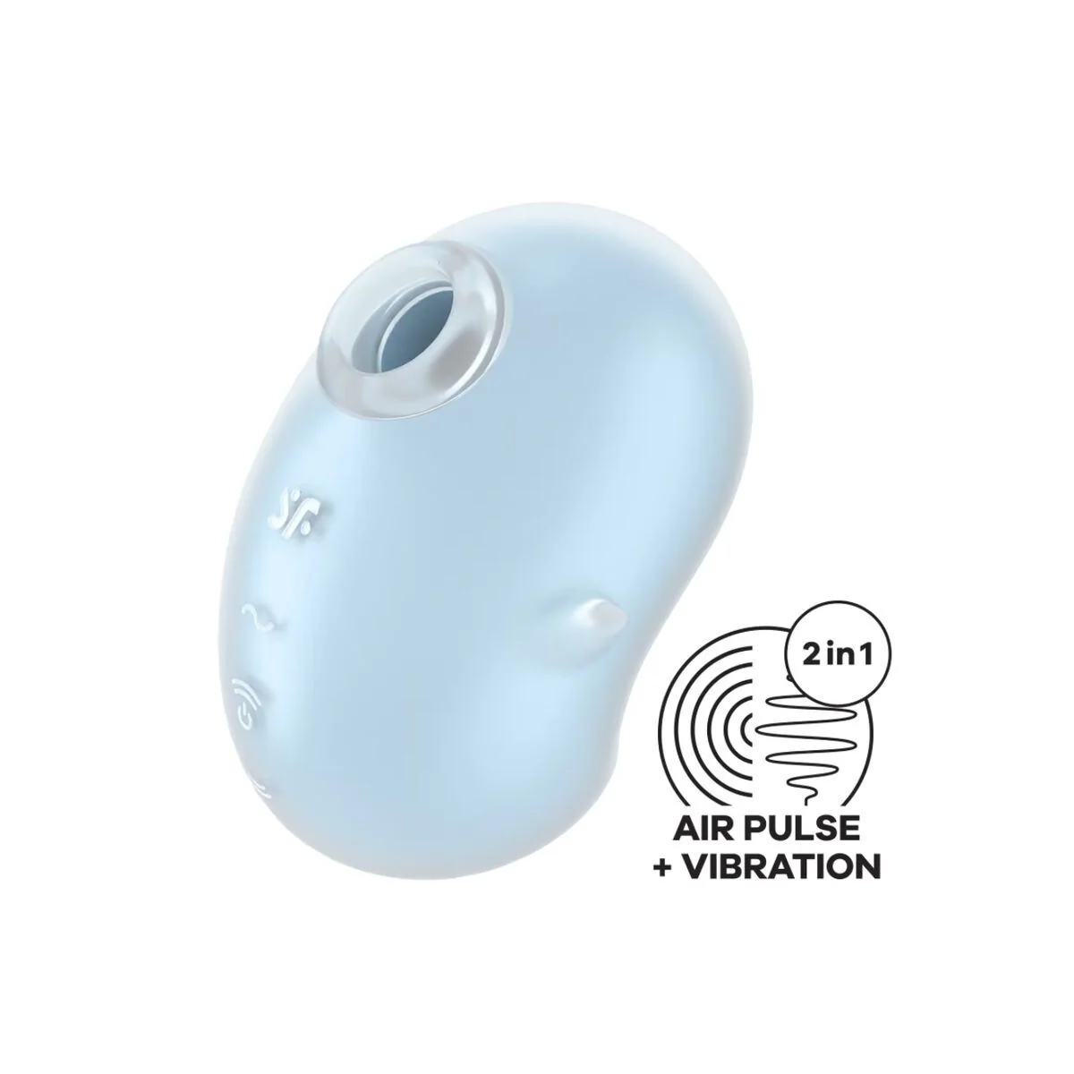 Cutie Ghost Auflegevibrator Hellblau von Satisfyer Layons kaufen | Fesselliebe