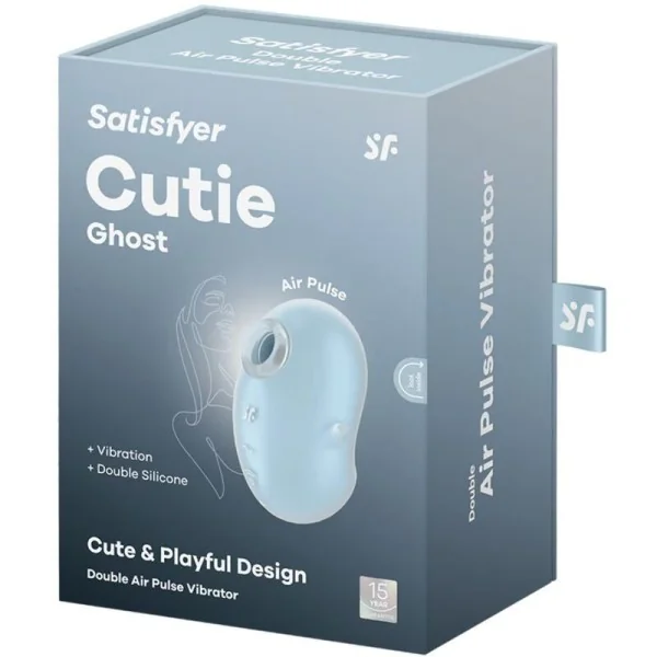 Cutie Ghost Auflegevibrator Hellblau von Satisfyer Layons kaufen | Fesselliebe