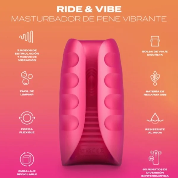 Toy Ride & Vibe Vibrator-Masturbator von Durex Toys kaufen | Fesselliebe