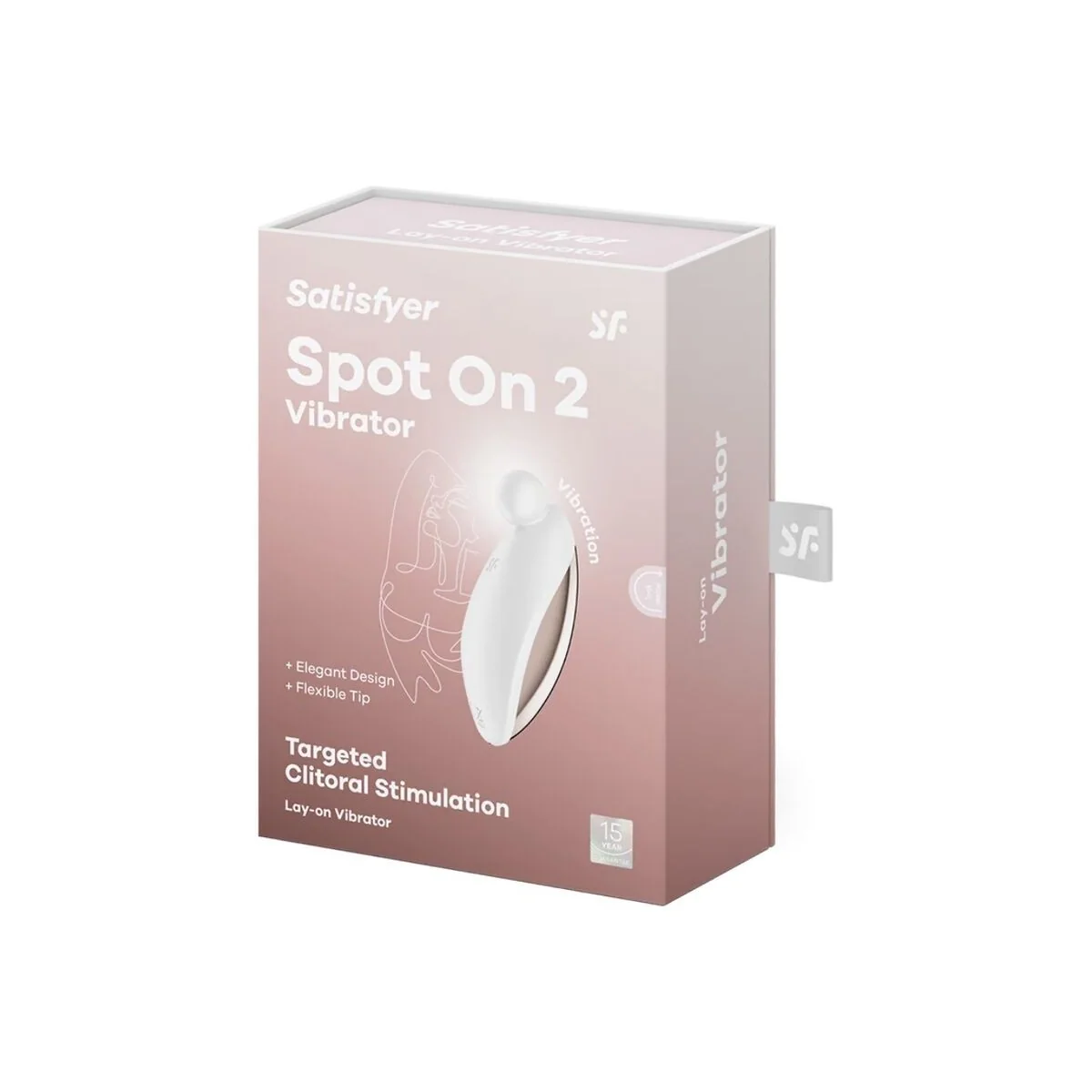 Spot On 2 Auflegevibrator Weiss von Satisfyer Vibrator kaufen | Fesselliebe