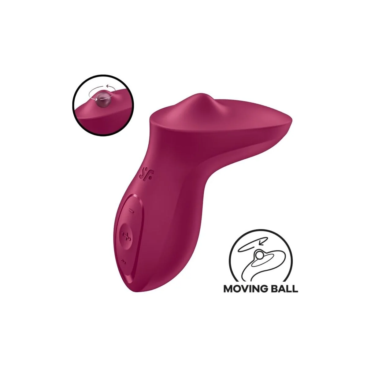 Exciterrr Vibrator Auflegbarer Klitoris Fuchsia von Satisfyer Vibrator kaufen | Fesselliebe