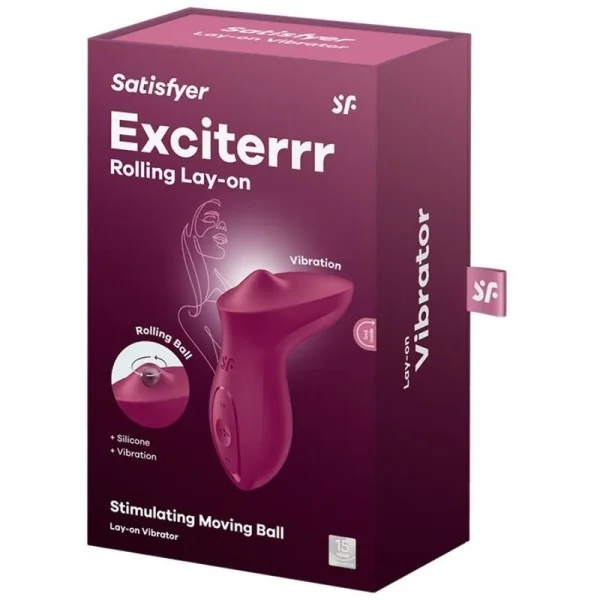 Exciterrr Vibrator Auflegbarer Klitoris Fuchsia von Satisfyer Vibrator kaufen | Fesselliebe