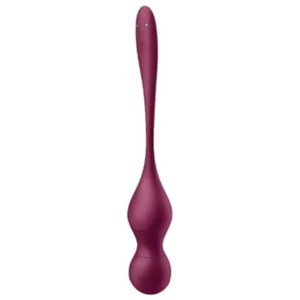 Love Birds Vary Vibrierende Kugeln mit kostenloser App Weinrot von Satisfyer Vibrator kaufen | Fesselliebe