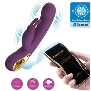 Liam Kaninchen Vibrator und G-Punkt-Stimulator Lila von Pretty Love Flirtation kaufen | Fesselliebe