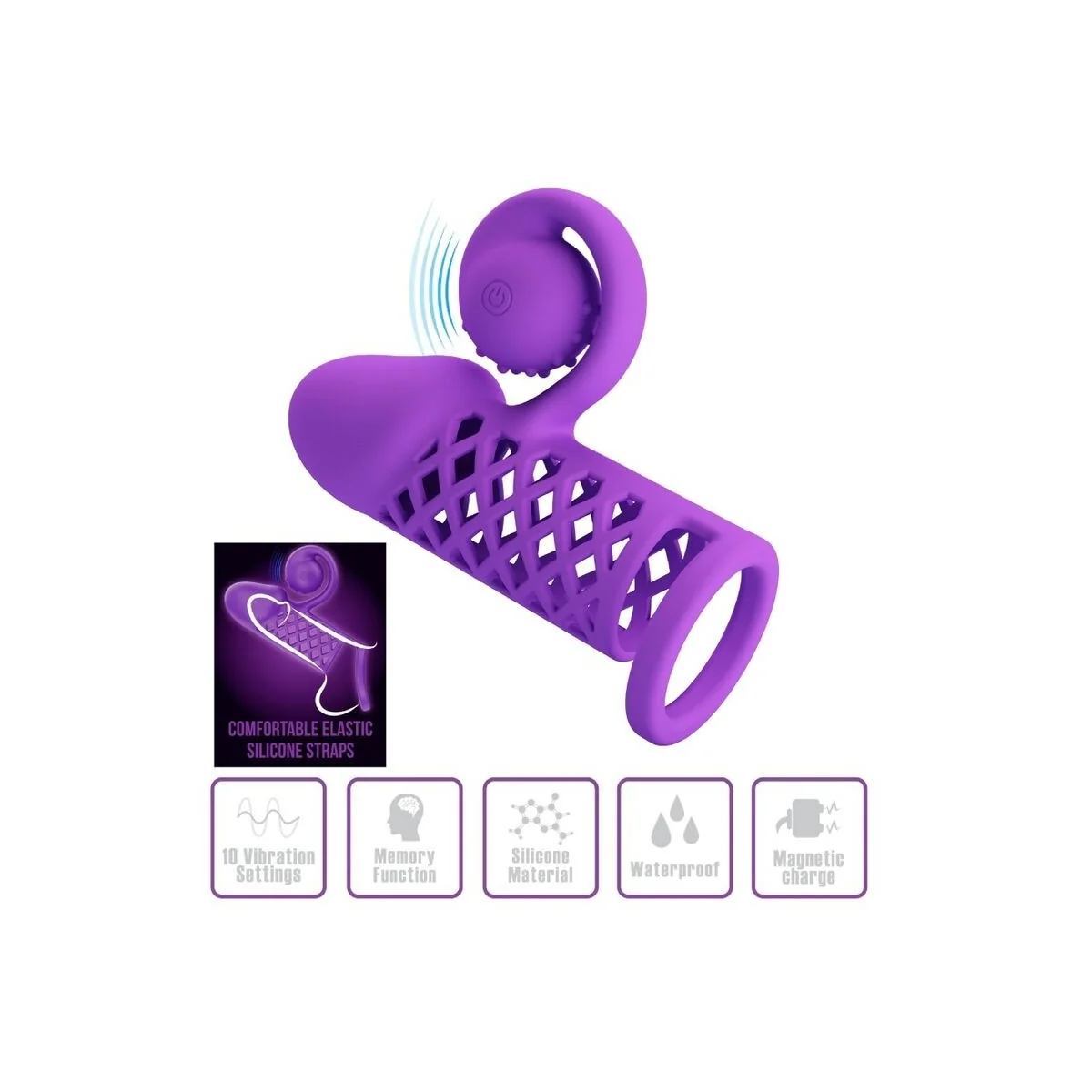 Harden Lila Verlangerter Armel von Romance kaufen | Fesselliebe