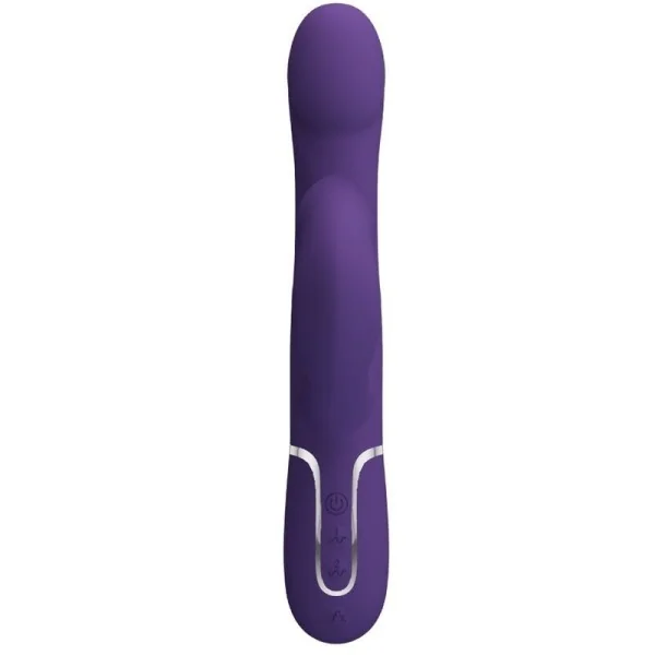 Zalin Rabbit Vibrator Perlen 4 in 1 Lila von Pretty Love Flirtation kaufen | Fesselliebe
