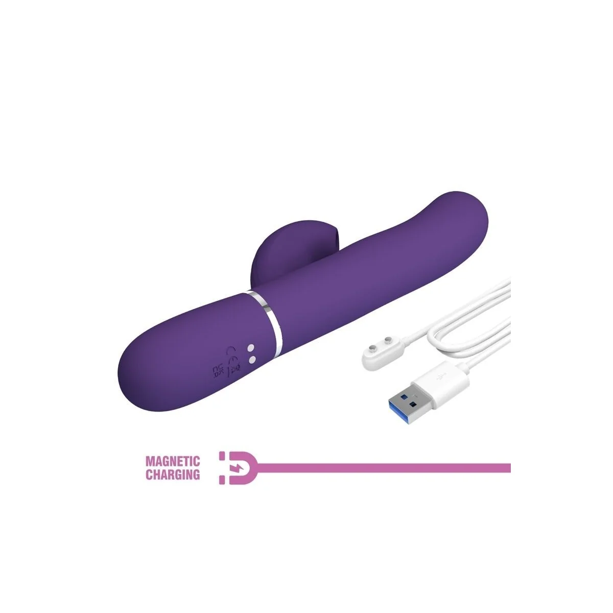 Perlita G-Spot Vibrator 3 in 1 Multifunktions-Lila von Pretty Love Flirtation kaufen | Fesselliebe