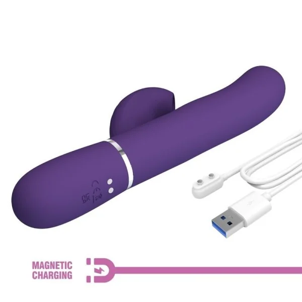 Perlita G-Spot Vibrator 3 in 1 Multifunktions-Lila von Pretty Love Flirtation kaufen | Fesselliebe