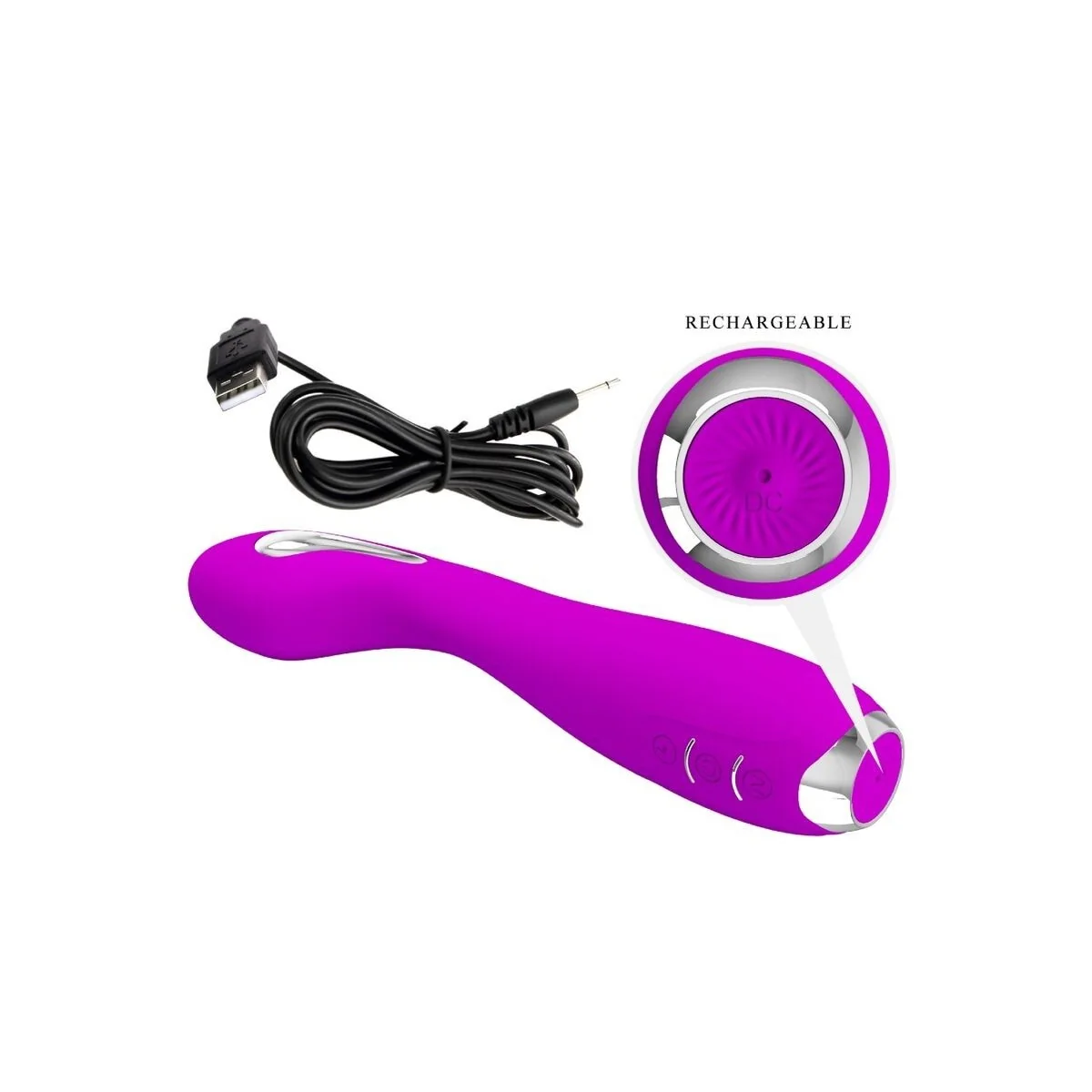 Hector Elektroschock-Vibrator mit kostenloser App Violett von Pretty Love Flirtation kaufen | Fesselliebe