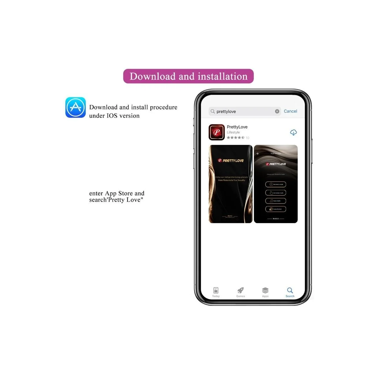 Hector Elektroschock-Vibrator mit kostenloser App Violett von Pretty Love Flirtation kaufen | Fesselliebe
