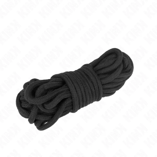 Baumwollseil 5 Meter Schwarz von Kink Rope Arts kaufen | Fesselliebe