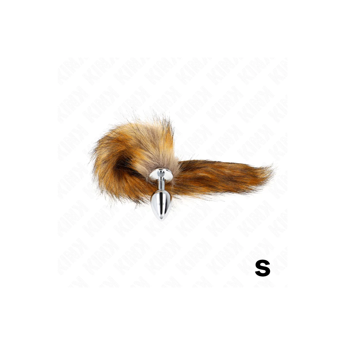 Anal Plug Größe S 7 X 3 cm mit Kunststoffschwanz 40 cm Braun von Kink Pleasure Plugs kaufen | Fesselliebe