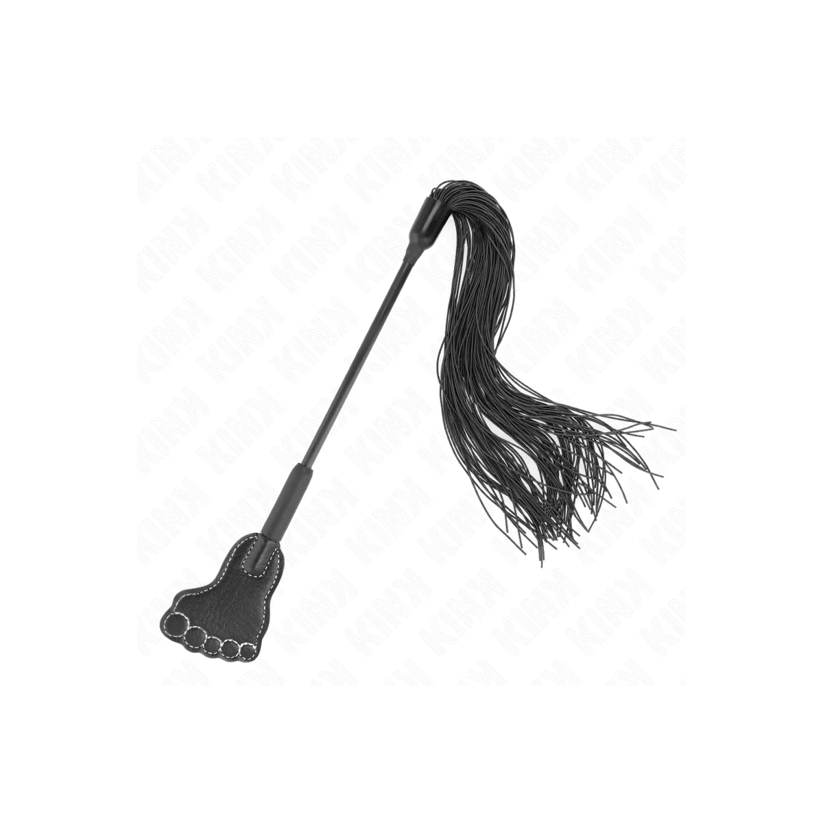 Fußförmige Paddel mit Quastenpeitsche 31 cm von Kink Impact & Touch kaufen | Fesselliebe
