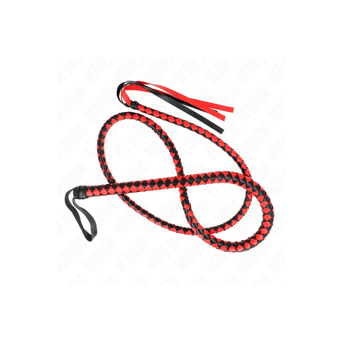 Rote Lange Schlangenpeitsche 210 cm von Kink Impact & Touch kaufen | Fesselliebe