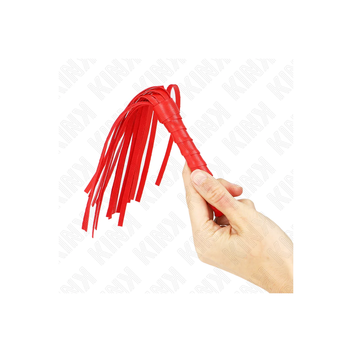 Einfache Mini Rote Peitsche 28 cm von Kink Impact & Touch kaufen | Fesselliebe