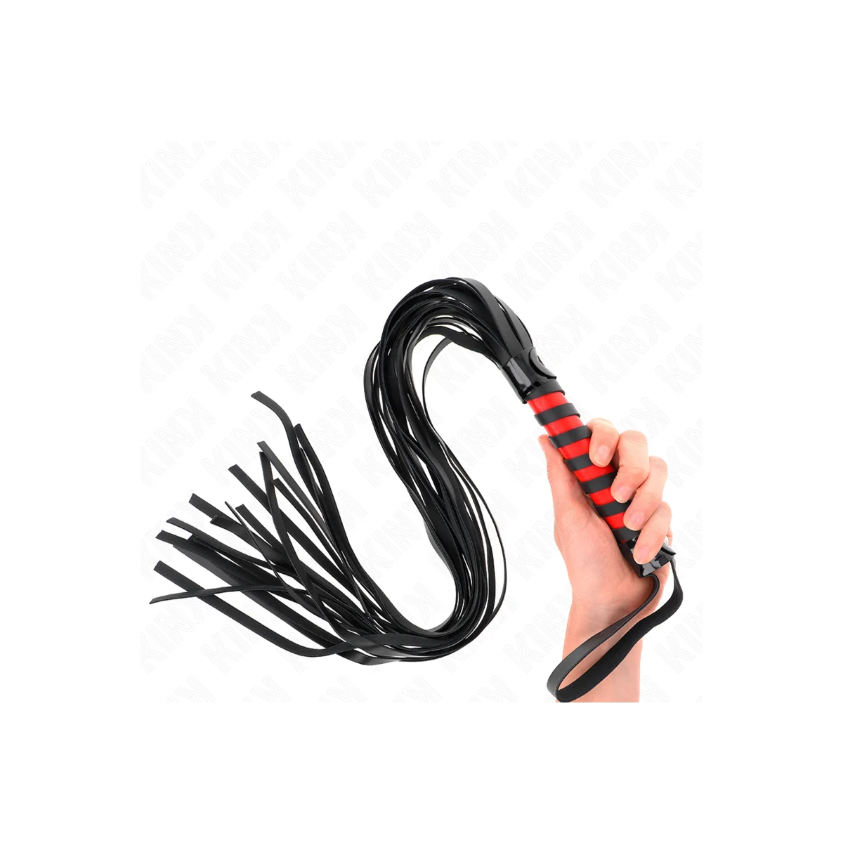 Lange Gestreifte Peitsche 70 cm von Kink Impact & Touch kaufen | Fesselliebe