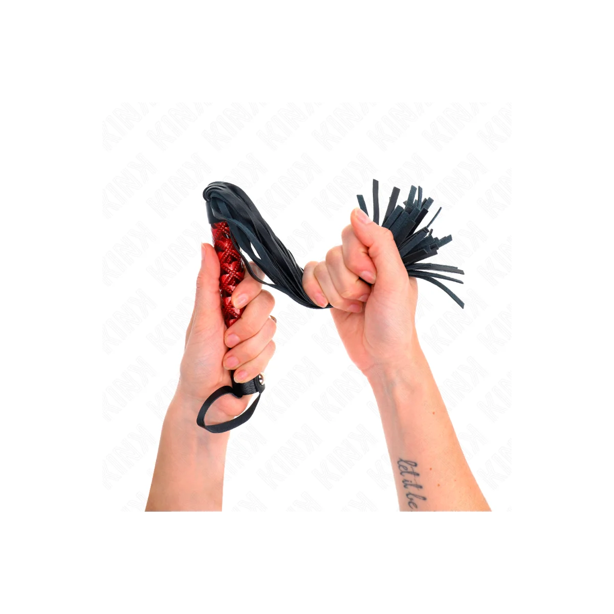 Peitsche mit Rautenmuster 40 cm von Kink Impact & Touch kaufen | Fesselliebe