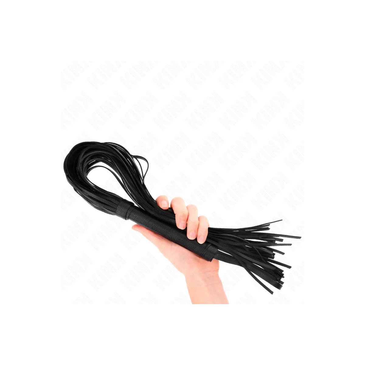 Schwarze Weich-Pvc-Peitsche 70 cm von Kink Impact & Touch kaufen | Fesselliebe